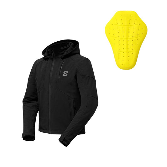 Giacca da motociclista da uomo - Cirrus nero