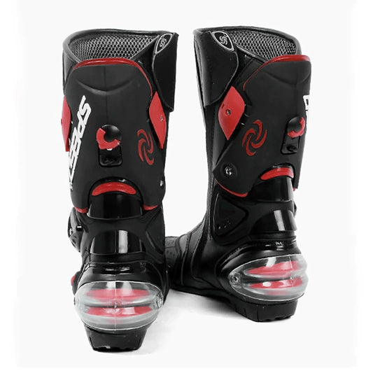 Botas de moto de cuero Speed