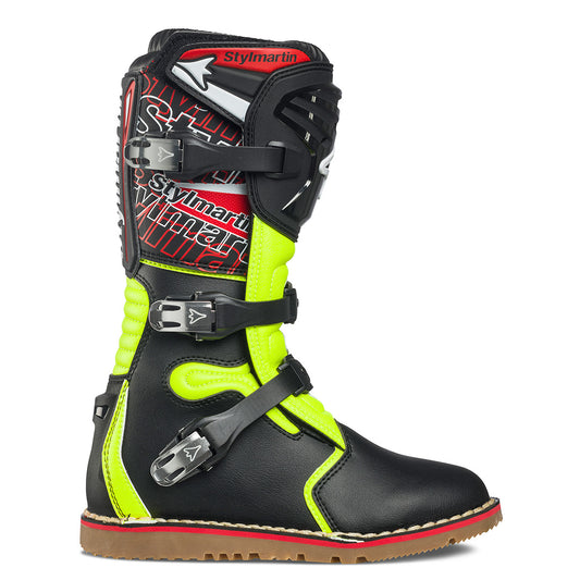 Bottes-moto-cross-stylmartin-impact-pro-wp-black-fluo-unite