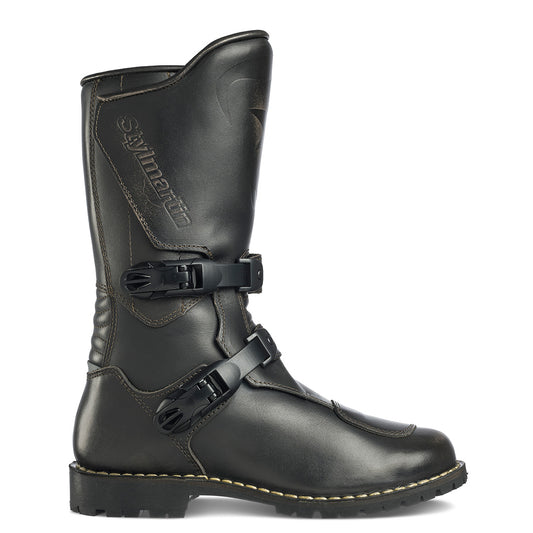 Bottes-moto-stylmartin-matrix-wp-cuir-noir-homme-femme-aventure-solo