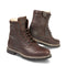Bottines moto femme et homme cuir stylmartin ace marron vintage homologuées ce