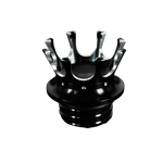 Bouchon réservoir moto - Couronne Noire - Vignette | Boutique biker