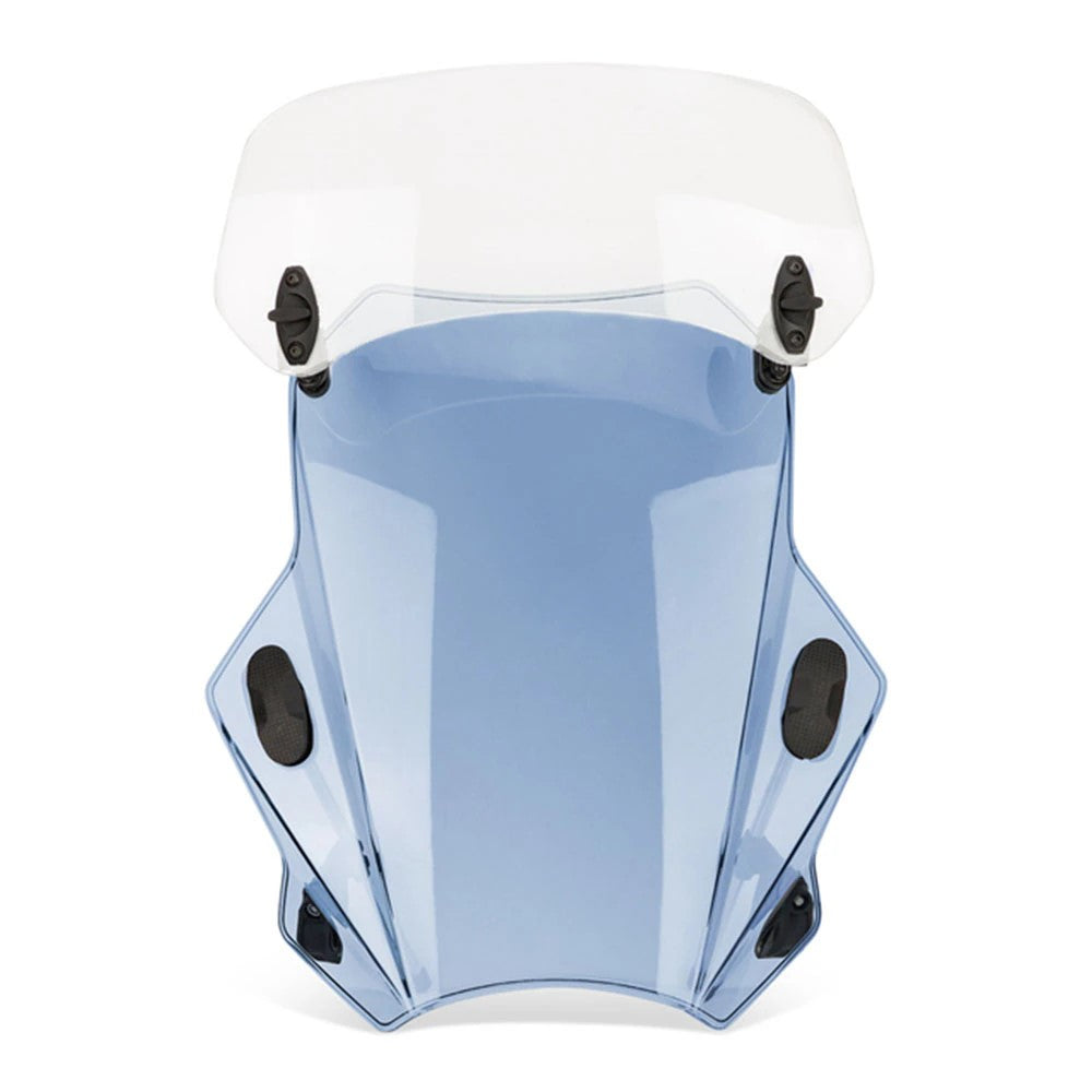 Bulle moto bleu