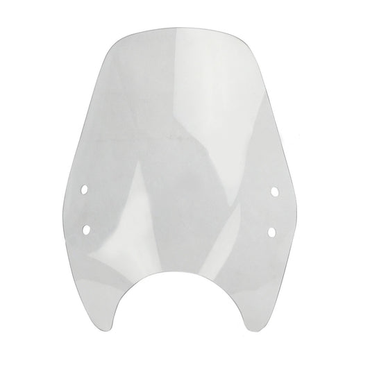 Bulle moto vintage transparente – pare-brise rétro universel pour custom ou classique