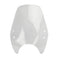 Bulle moto vintage transparente – pare-brise rétro universel pour custom ou classique