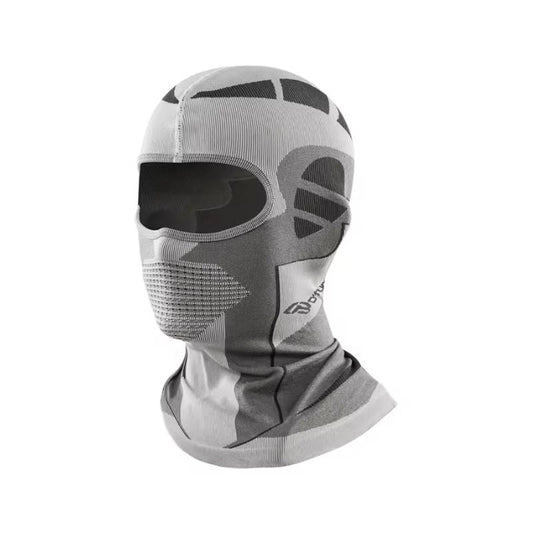 Cagoule moto 3D grise respirante pour motard urbain