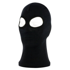 Cagoule moto noire 2 yeux