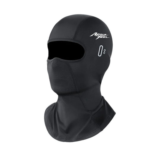 Cagoule moto noire respirante longue pour motards urbains et touring