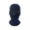 Cagoule moto bleu marine en polyester respirant pour motard touring