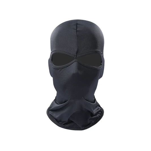 Cagoule moto gris foncé en polyester pour motard touring