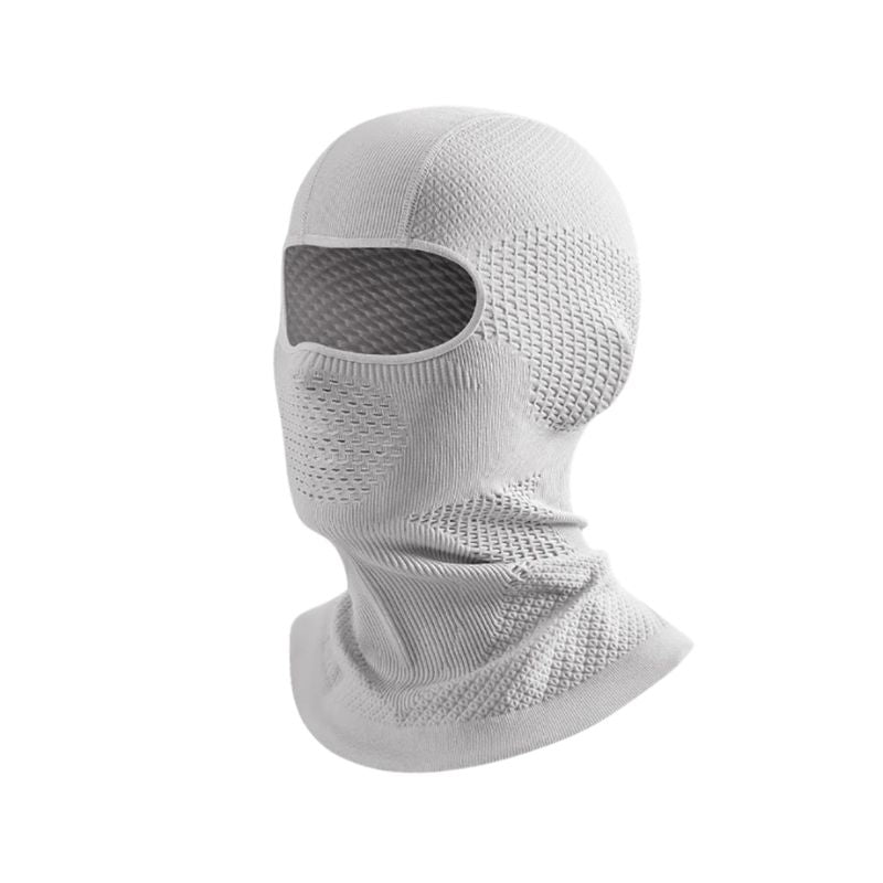 Cagoule moto respirante grise pour motard urbain