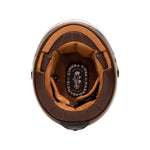 Casque integral Marko™ - Fullmoon 2 bleu orange - Vignette | Boutique biker