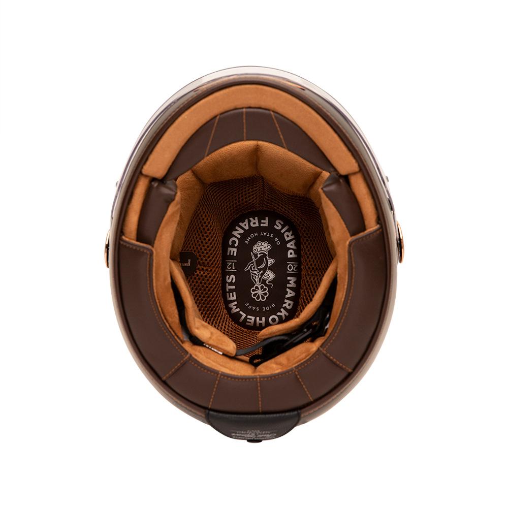 Casque-integral-marko-fullmoon-bleu-orange-interieur
