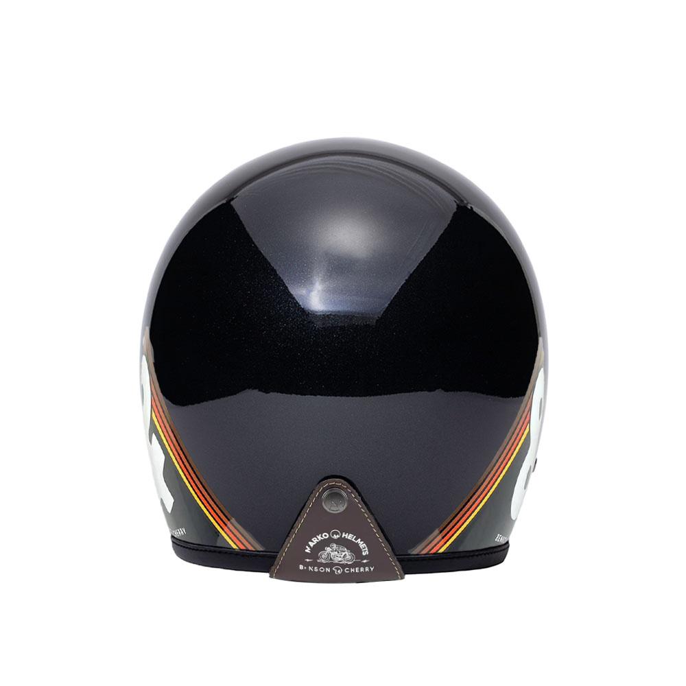 Casque-jet-moto-The-Classic-benson-et-cherry-Marko-arriere