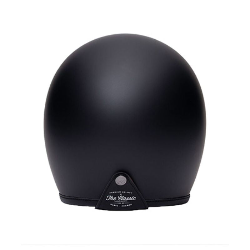 Casque-jet-moto-The-Classic-uni-noir-mat-Marko-arriere