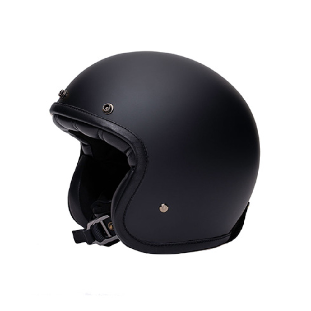 Casque-jet-moto-The-Classic-uni-noir-mat-Marko