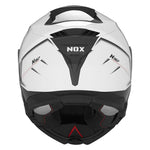 Casque modulable double écran - Nox N967 Synchro blanc - Vignette | Boutique biker