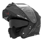 Casque modulable double écran - Nox N967 Synchro noir et blanc - Vignette | Boutique biker