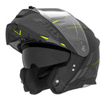 Casque modulable double écran - Nox N967 Synchro noir et jaune - Vignette | Boutique biker