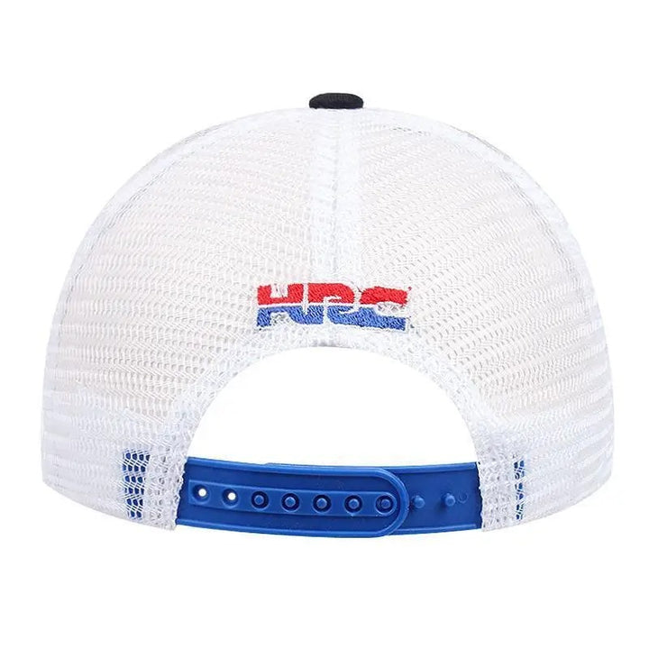 Casquette de Moto Honda Hrc Noir et Blanc pour Biker