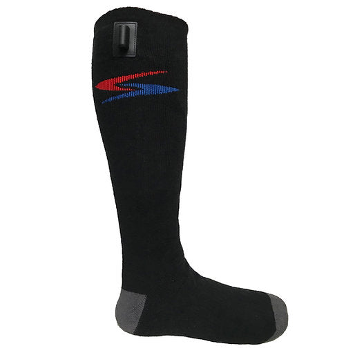 Chaussettes chauffantes gerbing noires pied et orteils chauffants pour moto ou outdoor chaleur