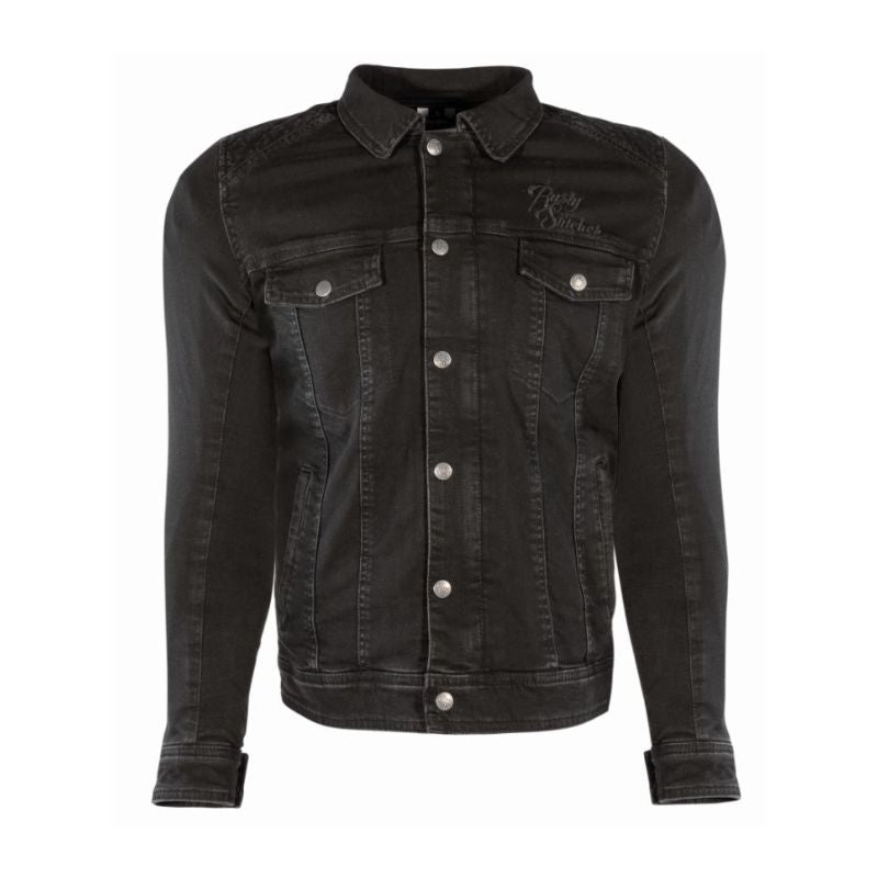 Chemise moto homme kevlar noire homologuée CE avec protections coudes et épaules