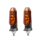 Clignotant-moto-arriere-led-2-pieces-verre-orange