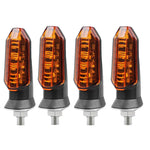 Clignotant-moto-arriere-led-4-pieces-verre-orange