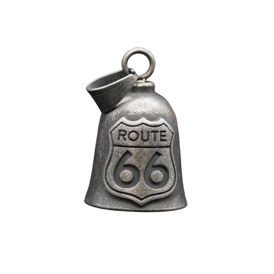Clochette moto guardian bell route 66 porte-bonheur biker
