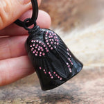 Guardian bell - Ailes d'ange diamantées - Vignette | Boutique biker