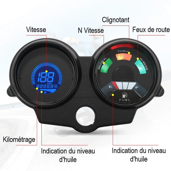 Compteur électromagnétique - CSK6-NKW - 6 Chiffres - Précision élevée