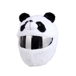 Couvre casque moto panda