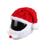 Couvre casque pere noel