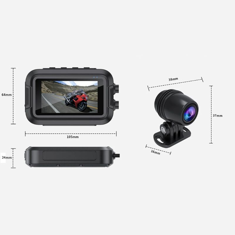 Dashcam-pour-moto-dimensions