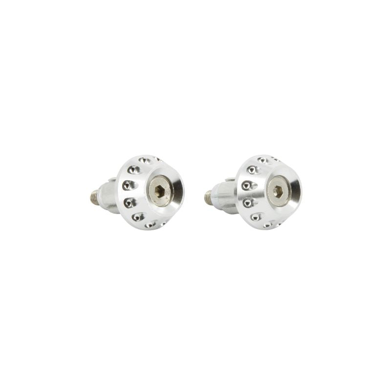 Embouts de guidon anodisés universels moto aluminium Ø13-17