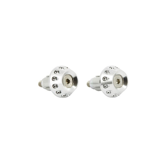 Embouts de guidon anodisés universels moto aluminium Ø13-17