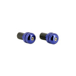Embouts de guidon - 17mm anodisés bleu - Vignette | Boutique biker