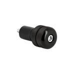 Embouts de guidon - 17mm anodisés noir - Vignette | Boutique biker