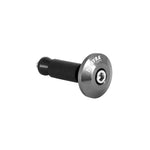 Embouts de guidon Myra - 13-17mm anodisés titane - Vignette | Boutique biker