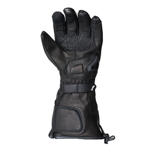 Gants moto chauffants Gerbing Xtreme XRL en cuir noir avec coque, pour homme et femme, hiver, batterie moto ou autonome renforts
