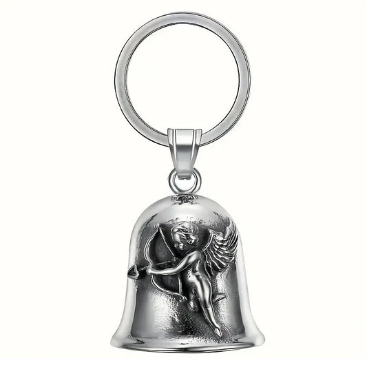 Guardian bell ange protecteur pour moto – clochette porte-bonheur biker