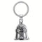 Clochette Guardian Bell pour moto avec croix celtique gravée en alliage de zinc