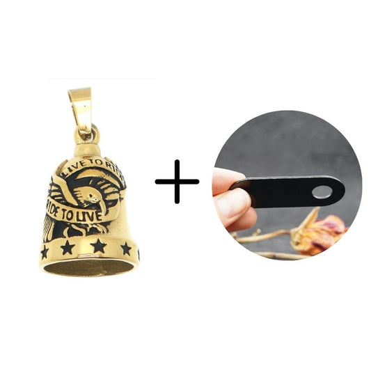 Campanello per motocicletta - Vivi per guidare, guida per vivere