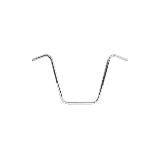Guidon custom apehanger haut 22mm pour harley davidson chrome