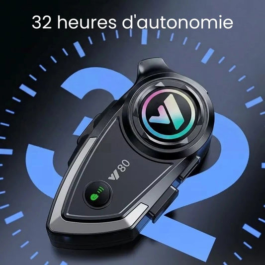 Intercomunicador Bluetooth para motocicleta V5.3