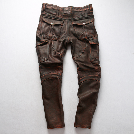 Pantalon de Moto pour Homme en Cuir