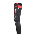 Pantalon femme moto rouge riding