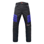 Pantalon moto été bleu