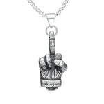 Pendentif moto - Fuck you - Vignette | Boutique biker