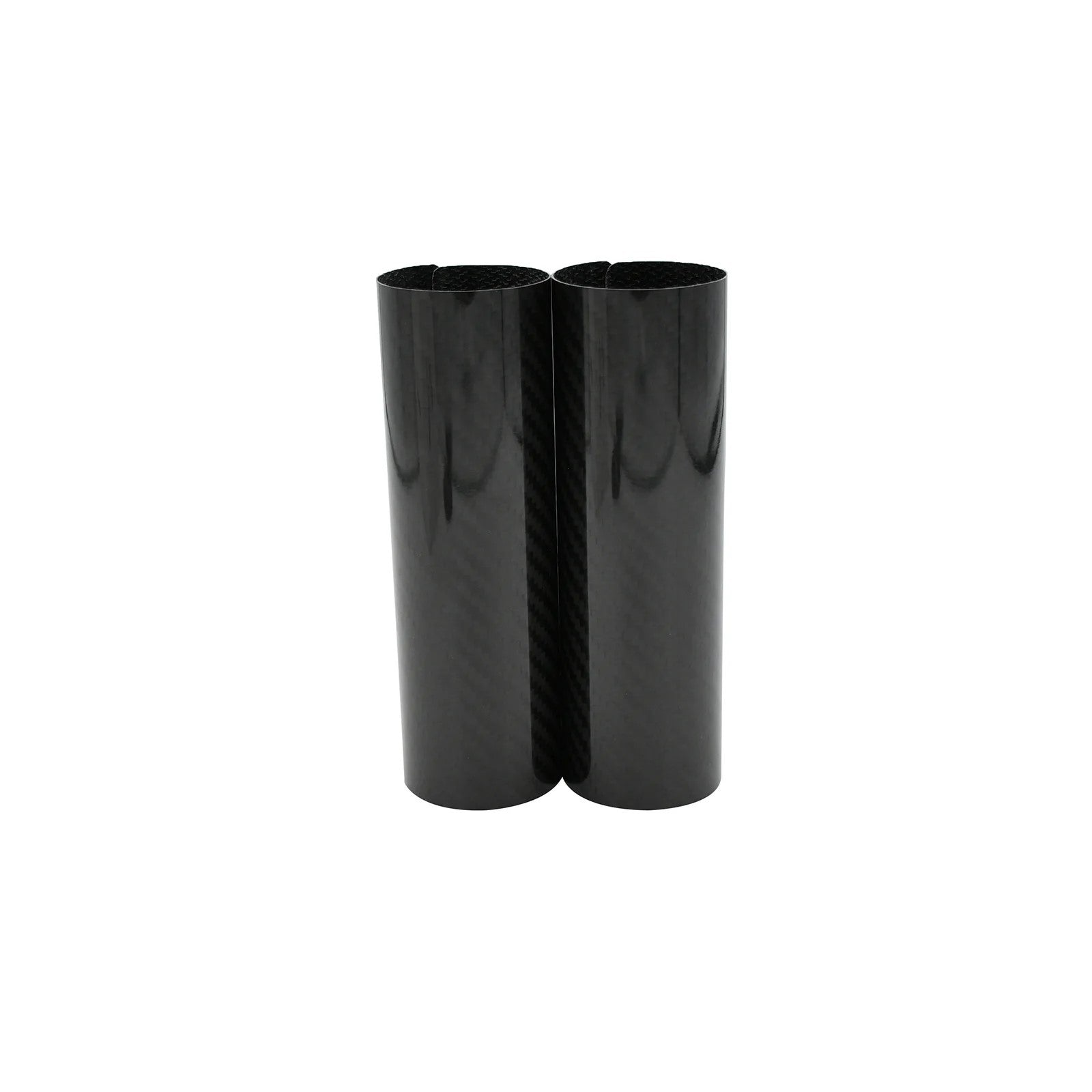 Protection de bas de fourche moto en carbone véritable, look racing pour enduro, cross ou supermotard